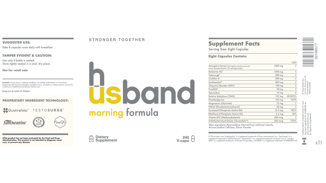 The Science of Synergy: Inside HUSBAND’s Hero Ingredients